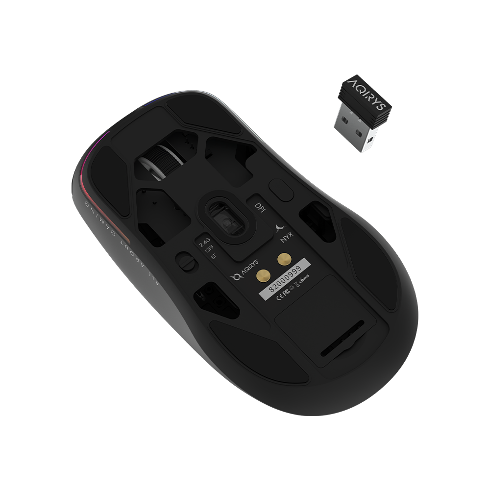 Souris Sans fil Gamer AQIRYS NYX / Black