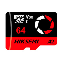 Carte Mémoire Micro Sdxc HIKSEMI / 64 Go / Classe 10 / Avec  Adaptateur