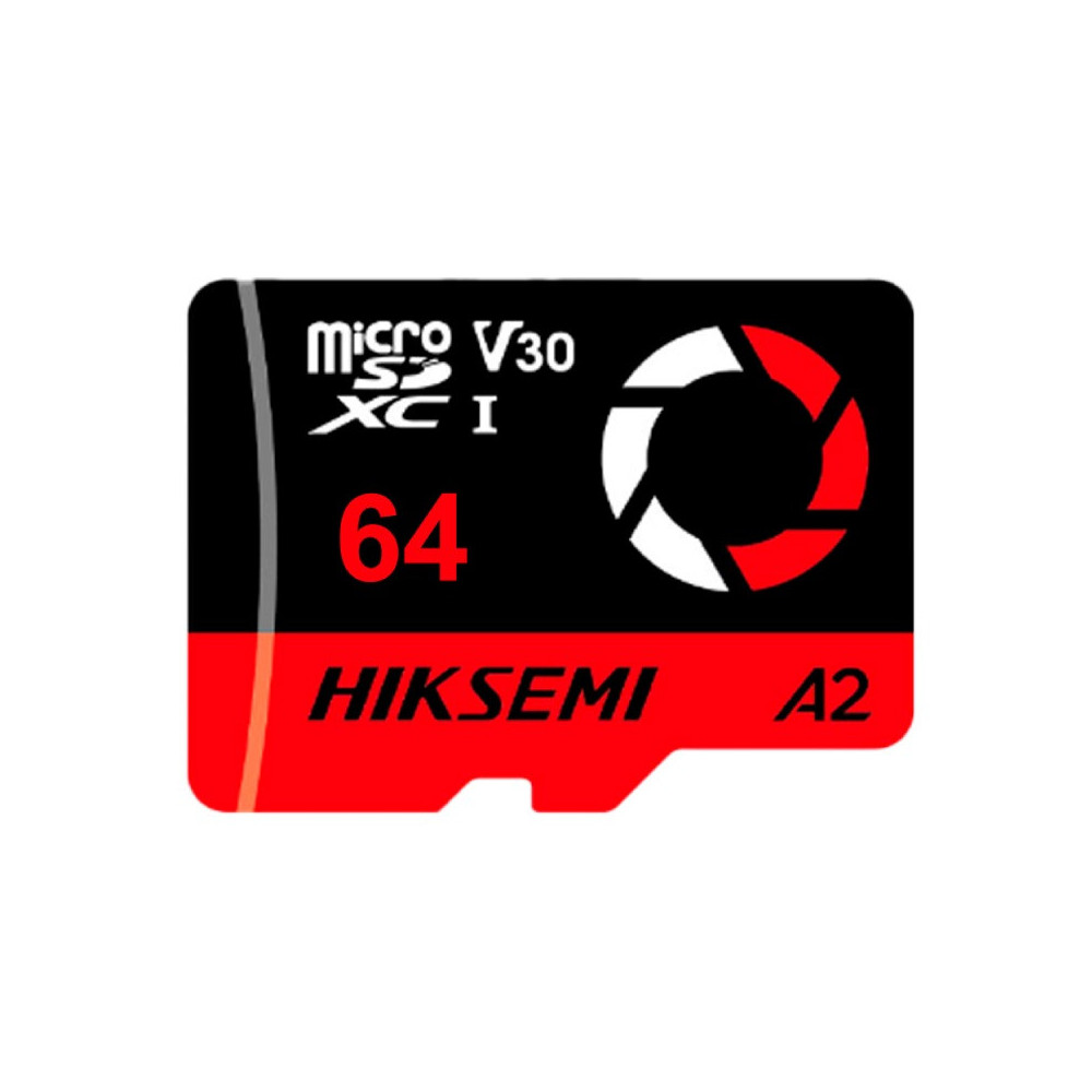 Carte Mémoire Micro Sdxc HIKSEMI / 64 Go / Classe 10 / Avec  Adaptateur