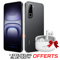 Smartphone Infinix HOT 70 4G / 16 Go / 256 Go / Night Pulse + Ecouteurs Bluetooth Infinix Offerts