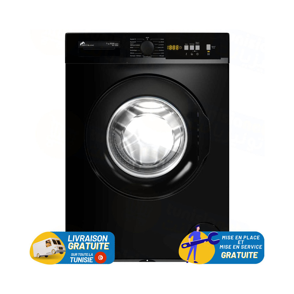 MACHINE A LAVER MONTBLANC 7KG / WM7100N / NOIR