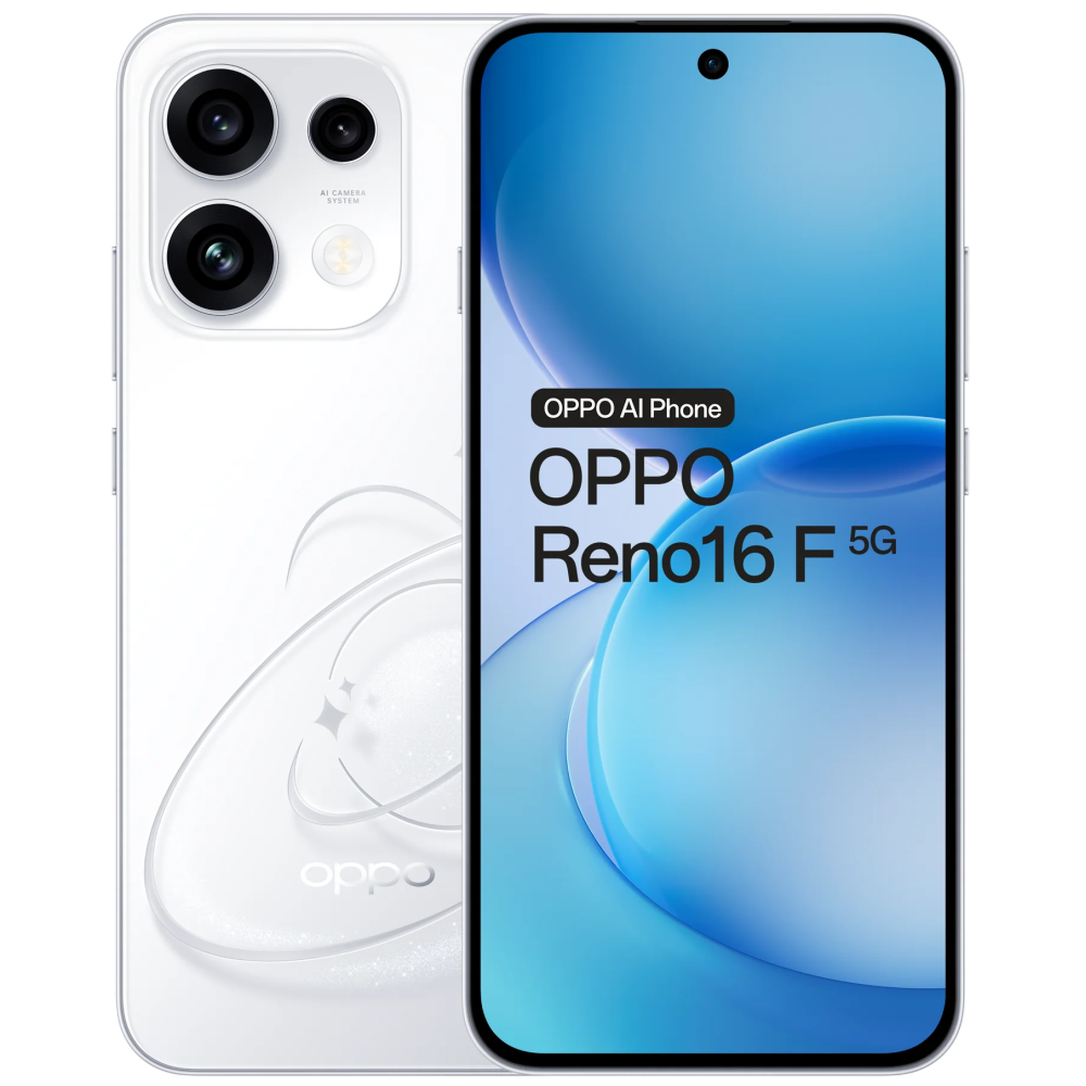 SMARTPHONE OPPO RENO 16F 5G | 16Go / 256Go | Blanc