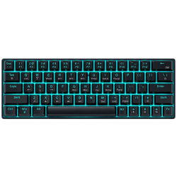 Clavier Mecanique Sans fil T-Wolf T30 / Noir
