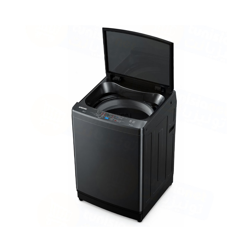 Lave Linge Top NEWSTAR 12Kg / AT13-650DS / Dark Silver
