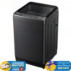 Lave Linge Top NEWSTAR 10Kg / AT12-680DS / Dark Silver