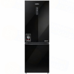 Réfrigérateur NEWSTAR combiné INVERTER 347 Litres No Frost / NC3470BG / Noir avec afficheur