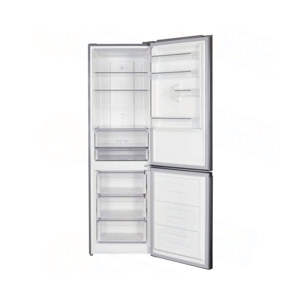 Réfrigérateur NEWSTAR combiné INVERTER 347 Litres No Frost / NC3470BG / Noir avec afficheur