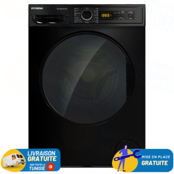 LAVE LINGE HYUNDAI 8KG INVERTER 1400 TR / Noir