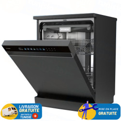 LAVE VAISSELLE HYUNDAI 15 COUVERTS / INOX NOIR / HYN-FSDW15-P8-BIX