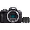 Appareil Photo Hybride Canon EOS R100 24.1 MP + Objectif RF-S 18-45 / Noir