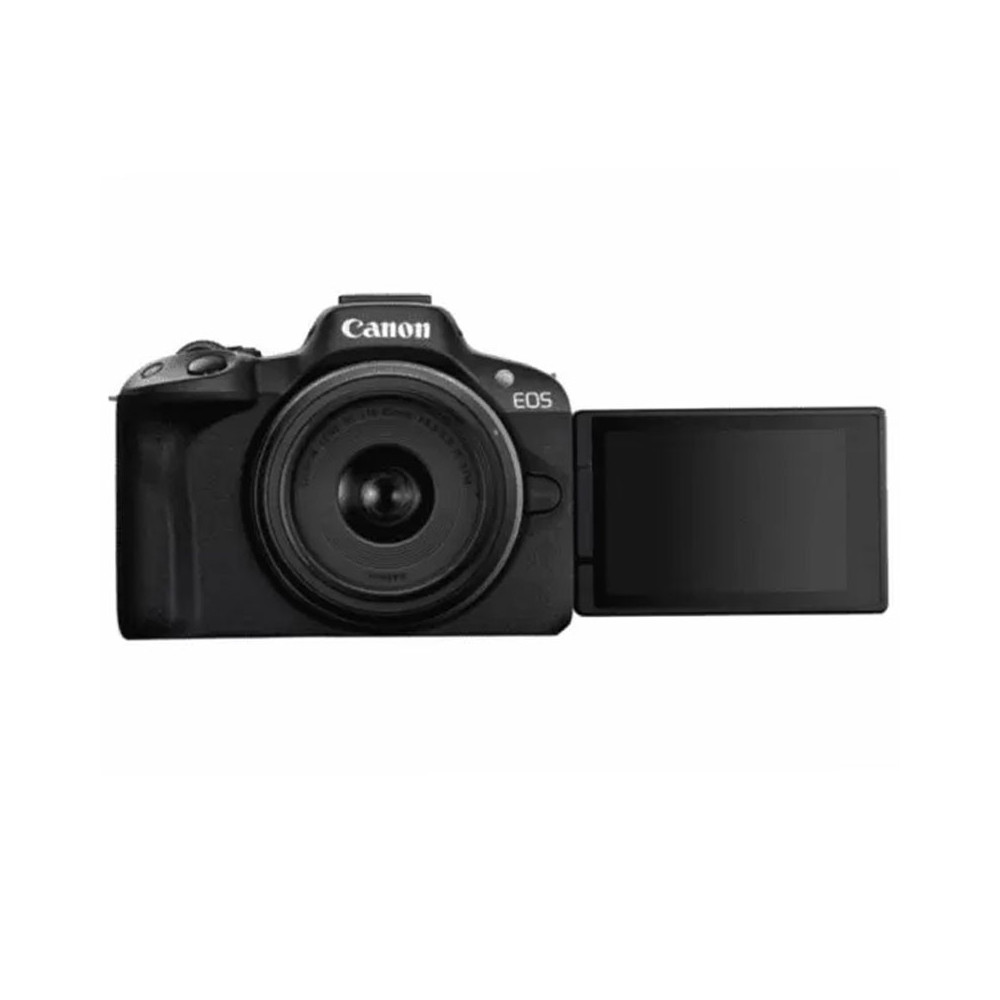 Appareil Photo Hybride CANON EOS R50 24,2 MP + Objectif RF-S 18-45 S / Noir