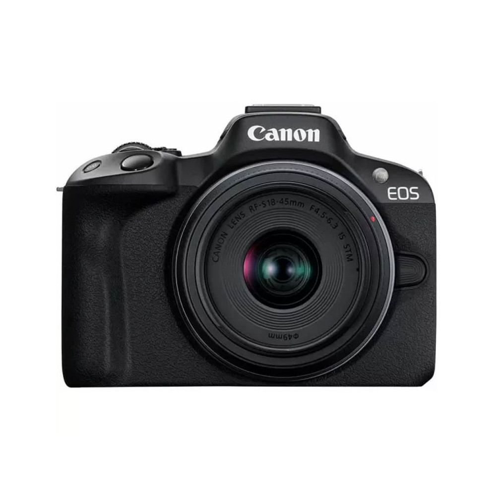 Appareil Photo Hybride CANON EOS R50 24,2 MP + Objectif RF-S 18-45 S / Noir