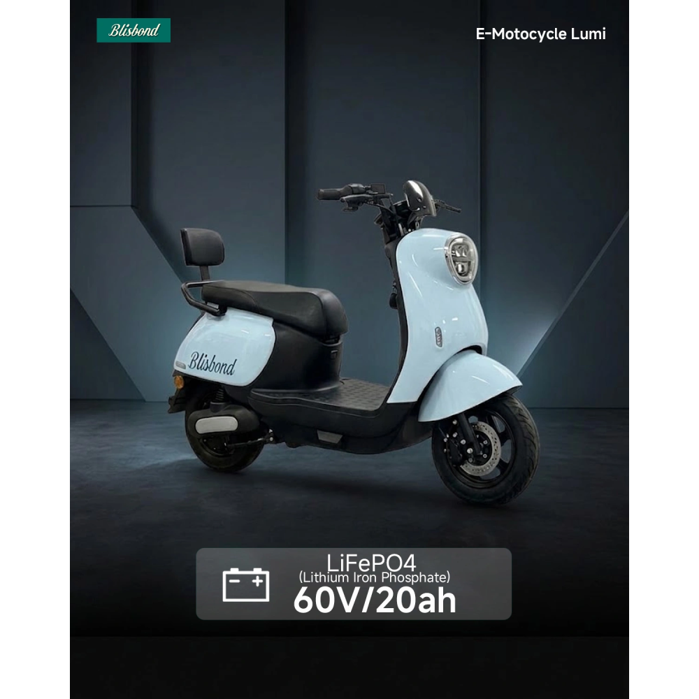 Scooter Electrique BLISBOND Lumi 1000W / Bleu