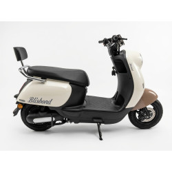 Scooter Electrique BLISBOND Lumi 1000W / Blanc et Marron