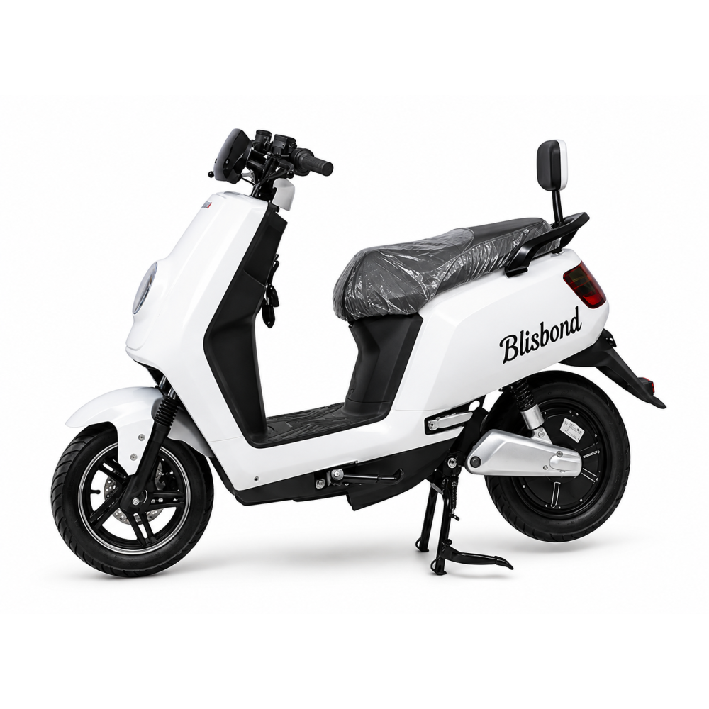 Scooter Electrique BLISBOND N61 1200W / Blanc