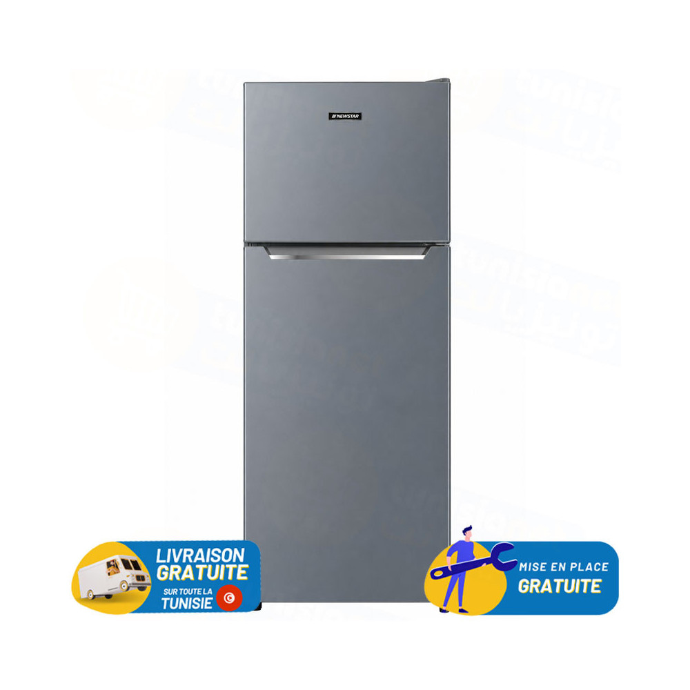 REFRIGERATEUR NEWSTAR Double Portes 138 Litres De Frost / 2400SS / INOX
