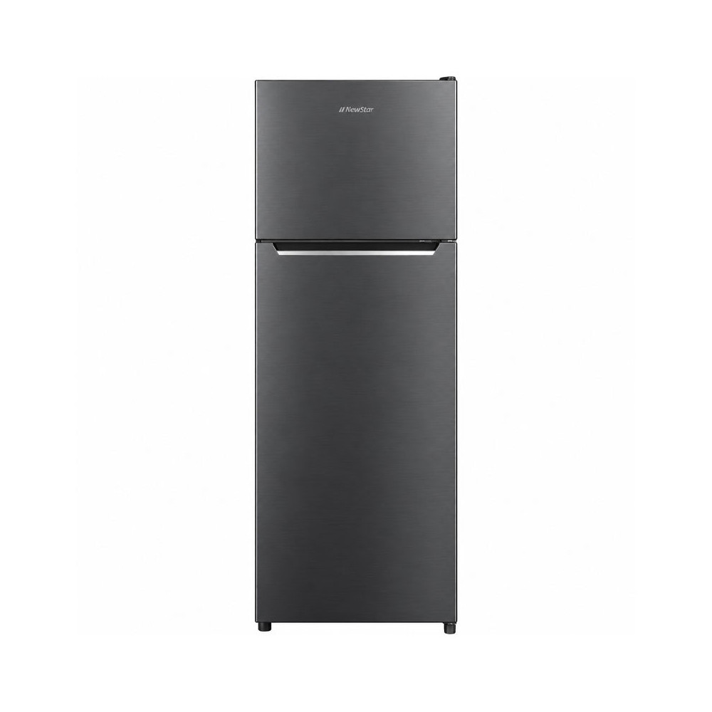 Réfrigérateur NEWSTAR De Frost Double Portes 168 Litres / Dark Silver