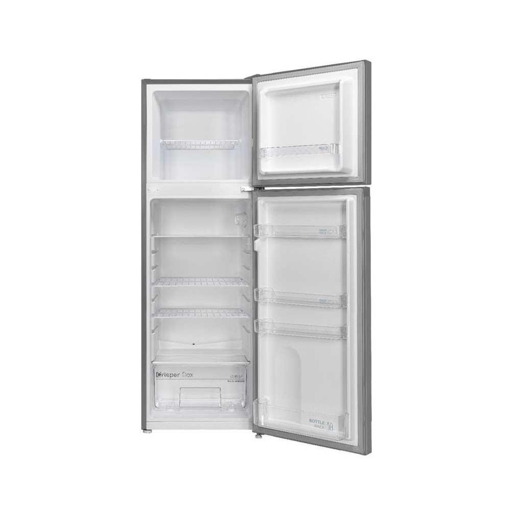 Réfrigérateur NEWSTAR De Frost Double Portes 168 Litres / Dark Silver