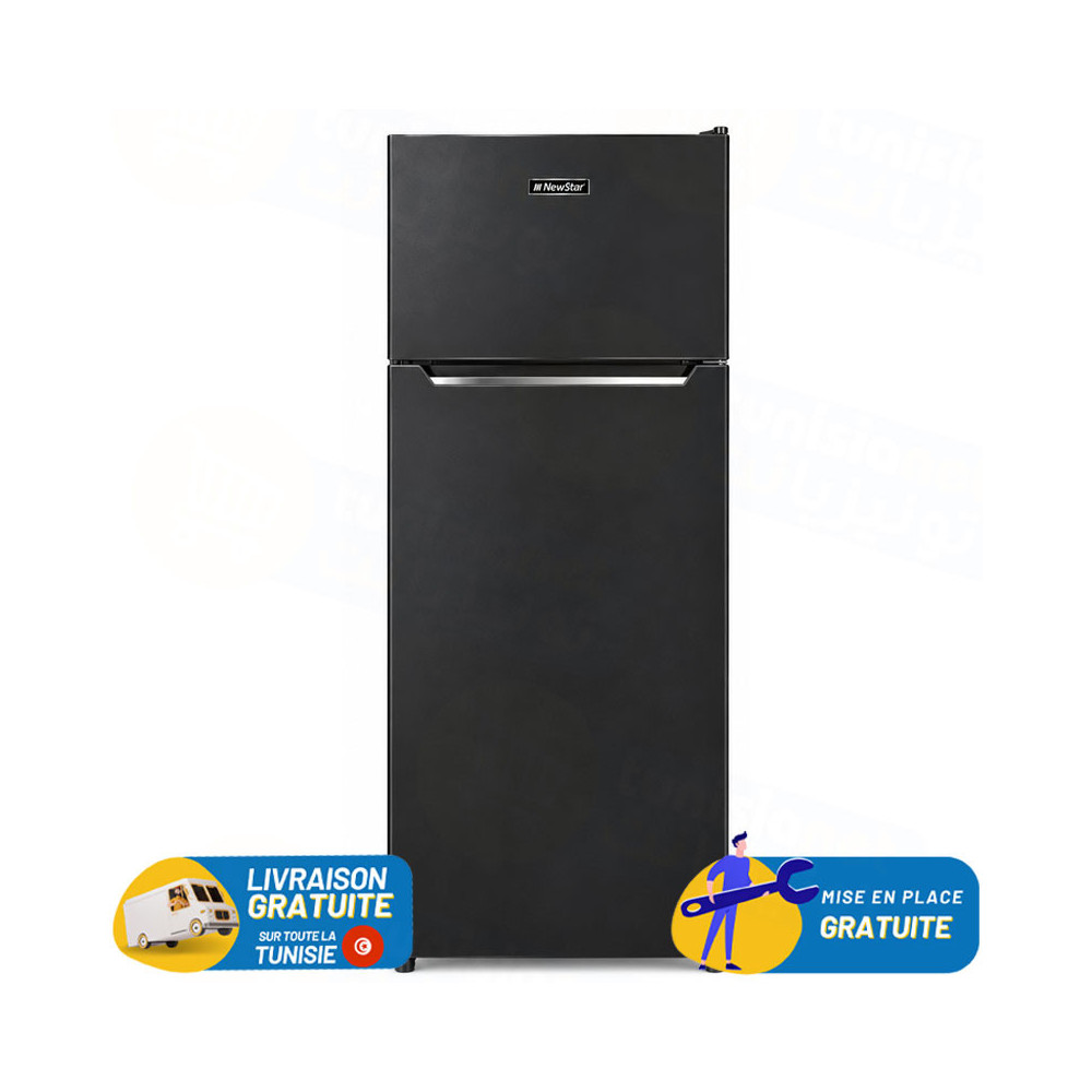 REFRIGERATEUR NEWSTAR Double Portes 211 Litres De Frost / 2800N / Noir