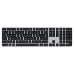 Apple Magic Keyboard avec Touch ID et pavé numérique / Français / Touches noires