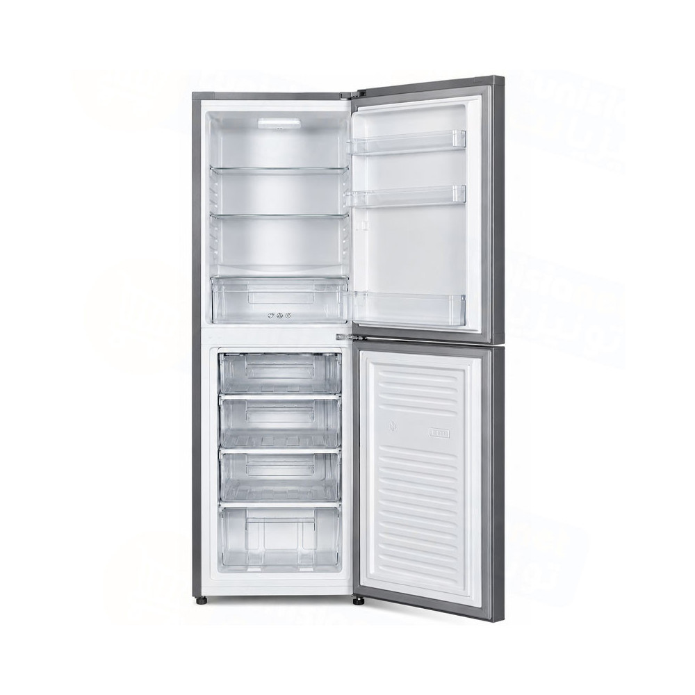 Réfrigérateur Combiné  NEWSTAR De Frost 250 Litres / DC3850LS / Silver