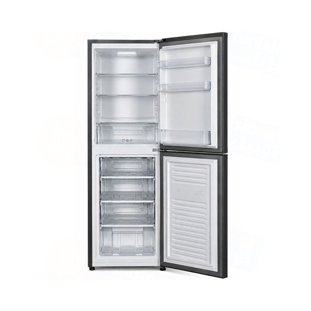 Réfrigérateur Combiné  NEWSTAR De Frost 250 Litres / DC3850WDX / Dark inox