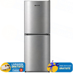 Réfrigérateur Combiné  NEWSTAR De Frost 250 Litres / DC3850X / INOX