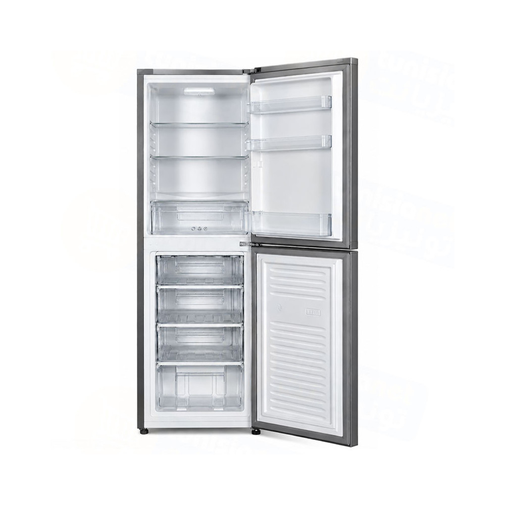 Réfrigérateur Combiné  NEWSTAR De Frost 250 Litres / DC3850X / INOX