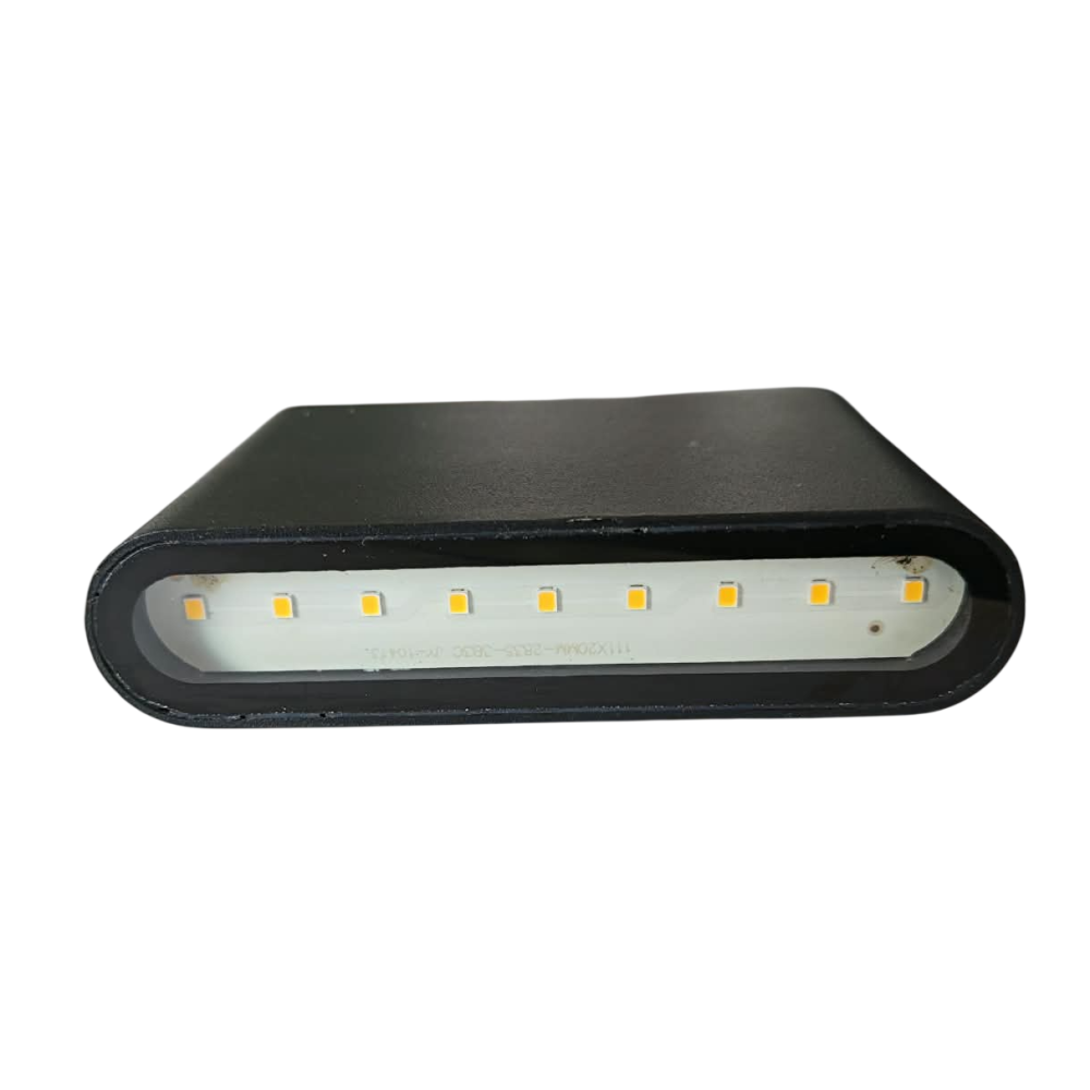 Applique Murale LED 6W / 3000K / IP54  / Noir