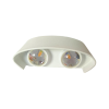 Applique Murale LED 4W / 3000K / IP54  / Blanc