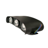 Applique Murale LED 6W / 3000K / IP54  / Noir