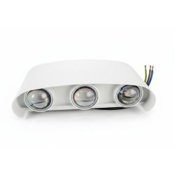 Applique Murale LED 6W / 3000K / IP54  / Blanc