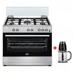 CUISINIÈRE SIMFER 5 FEUX / 90CM / TERMOCOUPLE / F9405-SGGI /  INOX