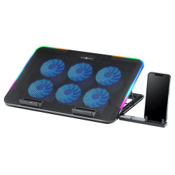 Support PC Portable WHITE SHARK GCP96 ICE BLADE/6VENT