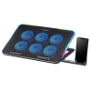 Support PC Portable WHITE SHARK GCP96 ICE BLADE/6VENT