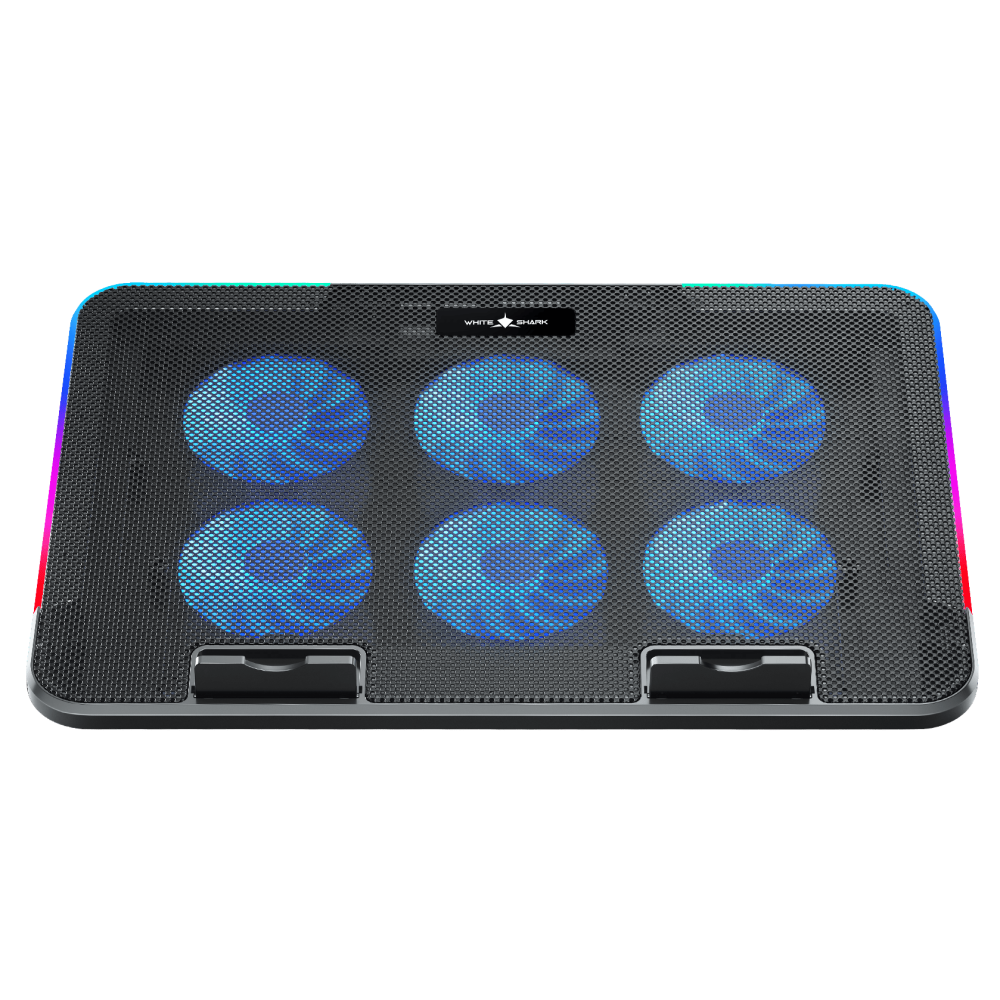 Support PC Portable WHITE SHARK GCP96 ICE BLADE/6VENT
