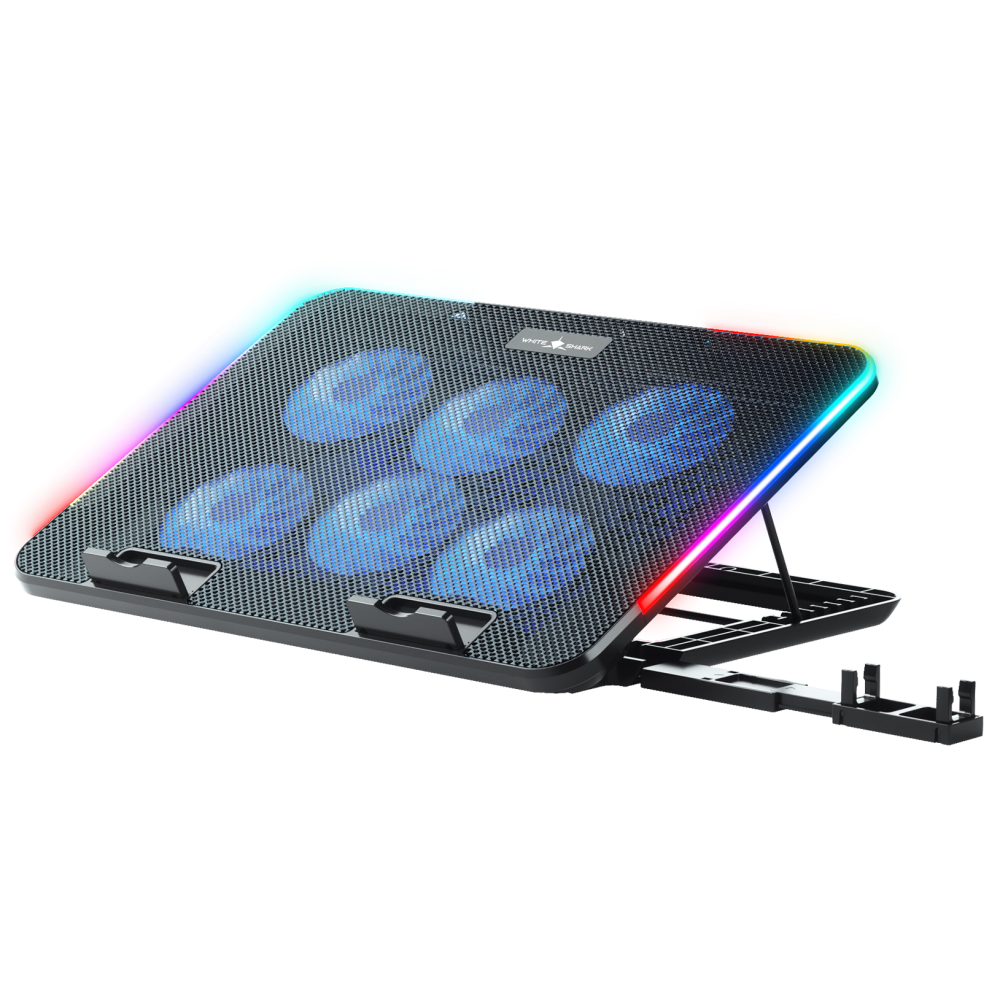 Support PC Portable WHITE SHARK GCP96 ICE BLADE/6VENT