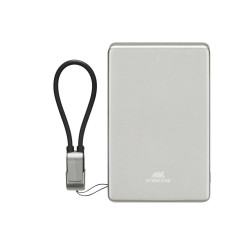 power Bank Magnetic RIVACASE VA2617 / 10000 Mah / 15W / Gris