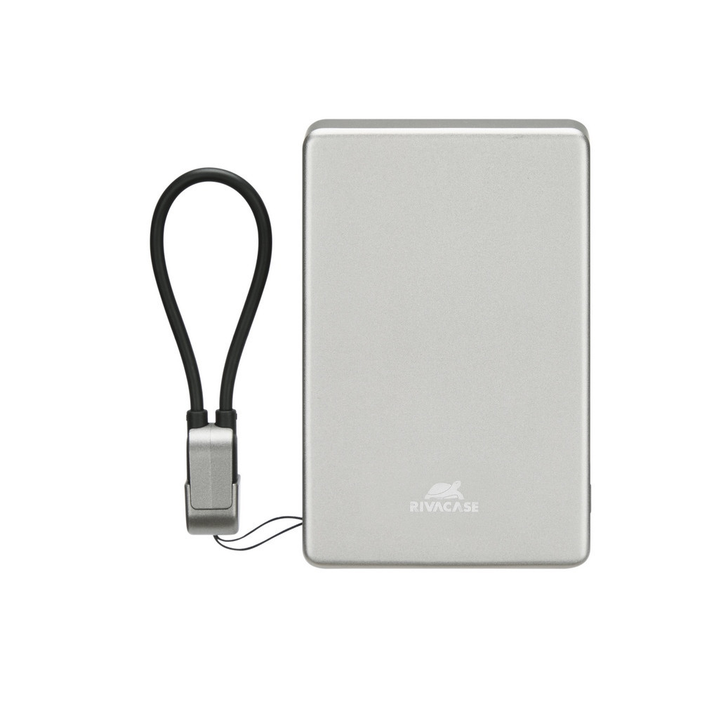 power Bank Magnetic RIVACASE VA2617 / 10000 Mah / 15W / Gris