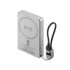power Bank Magnetic RIVACASE VA2617 / 10000 Mah / 15W / Gris