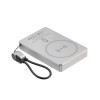 power Bank Magnetic RIVACASE VA2617 / 10000 Mah / 15W / Gris