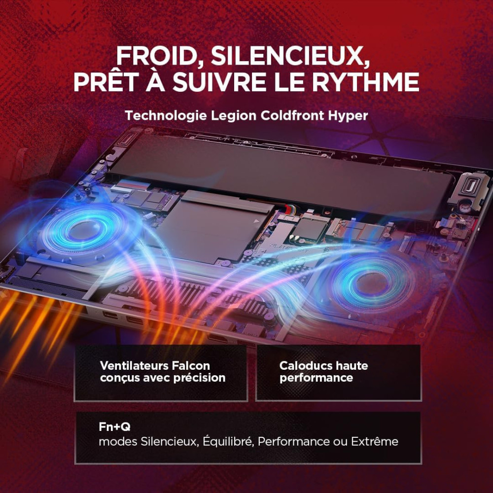 Pc Portable Gamer Lenovo 83Q70039FG Legion 5 15AHP11 / AMD Ryzen 7 250 ...