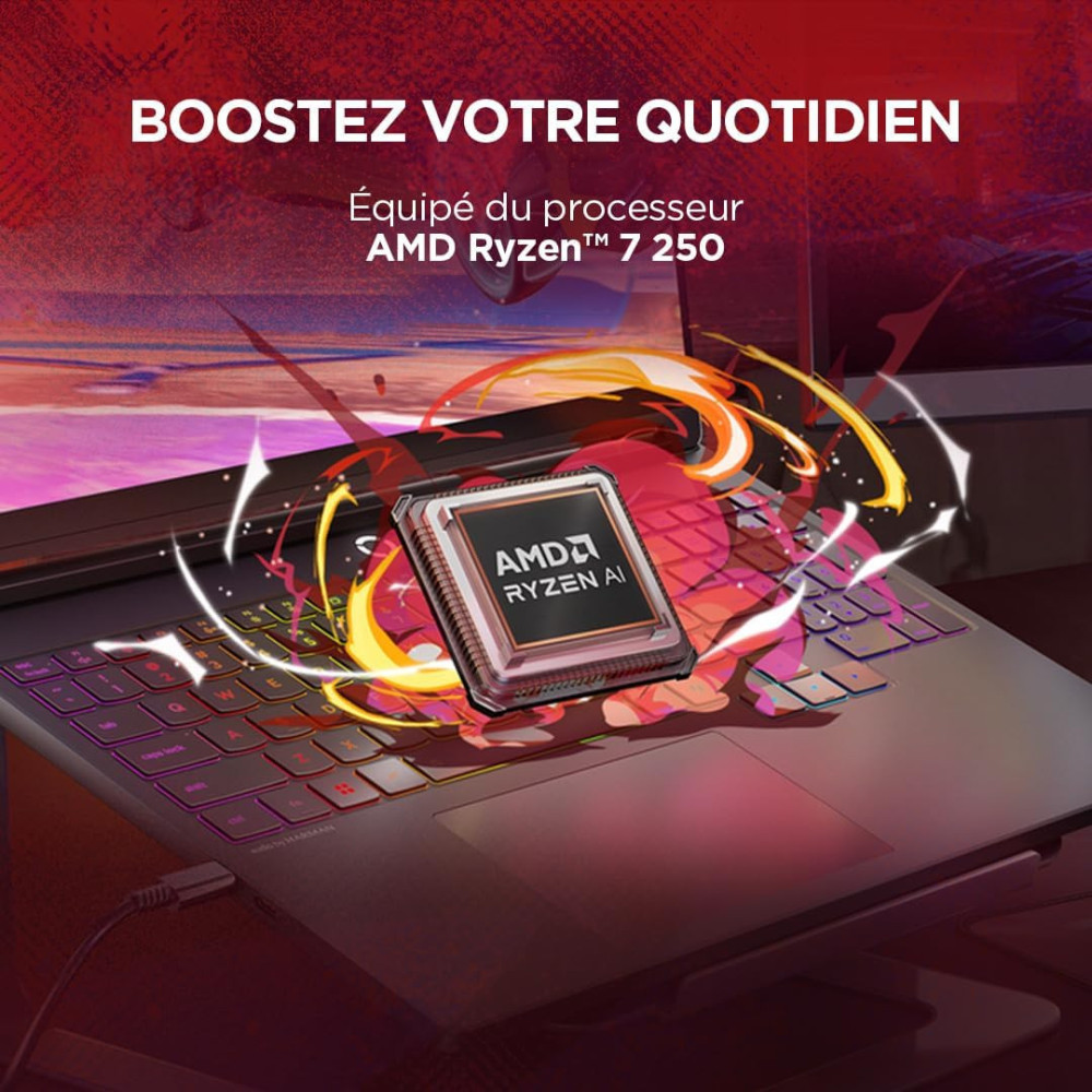 Pc Portable Gamer Lenovo 83Q70039FG Legion 5 15AHP11 / AMD Ryzen 7 250 ...