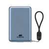 power Bank Magnetic RIVACASE VA2634 / 10000 Mah / 25W / Gris foncé