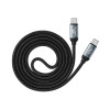 Câble RIVACASE PS6115BK12 ENG 100W / TYPE-C/TYPE-C / Noir