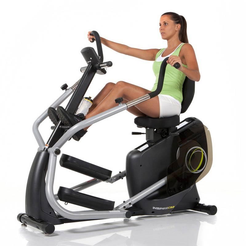 Vélo Elliptique Semi-Allongé Cardio Strider Finnlo Maximum