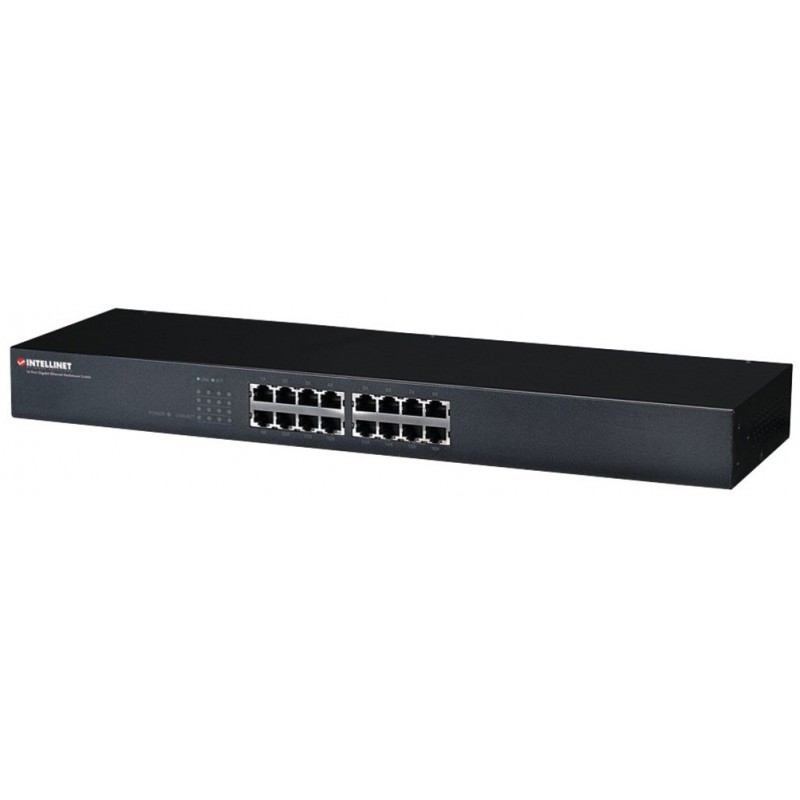 Switch Intellinet rackable Gigabit Ethernet 16 ports