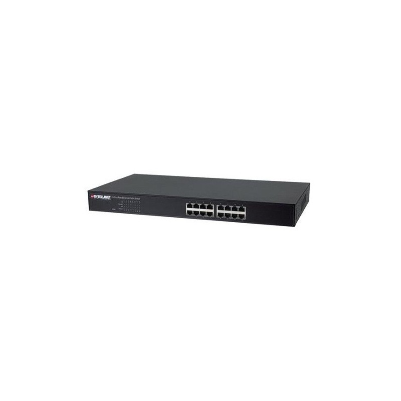 Switch Intellinet PoE+ Fast Ethernet 16 ports