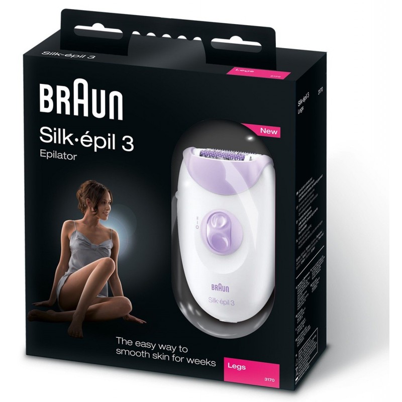 Épilateur Braun Silk-épil 3 - 3170 Jambes