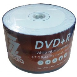 Bobine 50x DVD+R 16x 4.7GB Imprimable